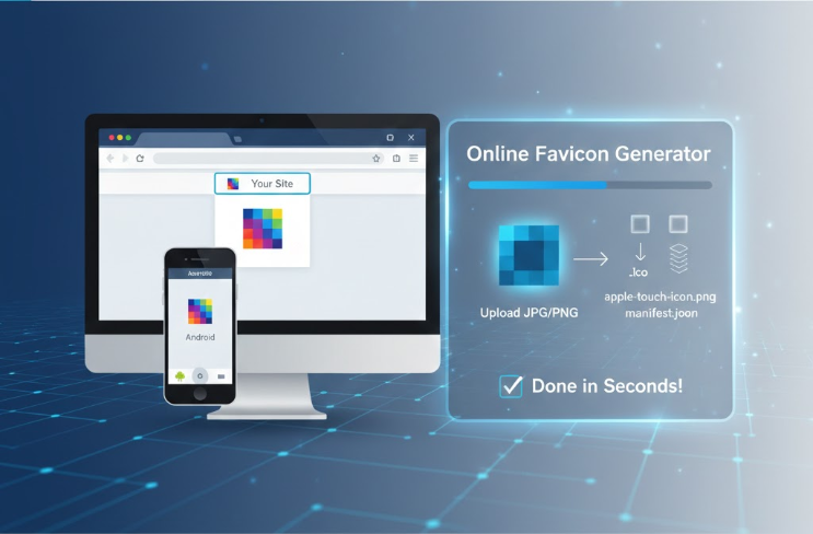 Online Favicon Generator: Create Web, Android & Apple Icons in Seconds